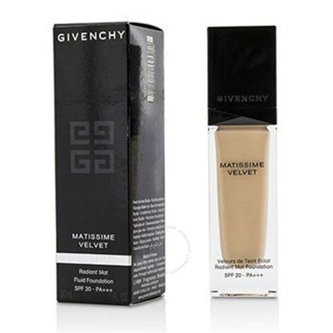 Givenchy Ladies Matissime Velvet Radiant Mat Fluid Foundation 